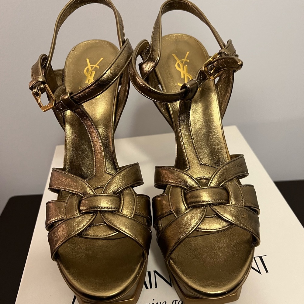 Saint Laurent Tribute Sandals